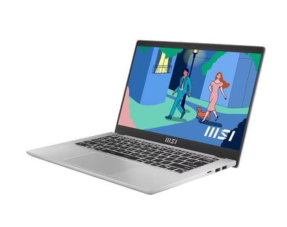 MSI Modern Series Notebook 14' FHD Raptor Lake i5-1334U DDR IV 8GB*2 (3200MHz) 512GB SSD Windows11 Home Plus Iris Xe Graphics