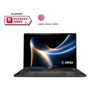 MSI Stealth 16'' QHD Intel® Core™ Ultra 9 processor 386H DDR5 16GB*2 1TB SSD Windows 11 Pro RTX™ 5080, GDDR7 16GB 2 Y Warranty