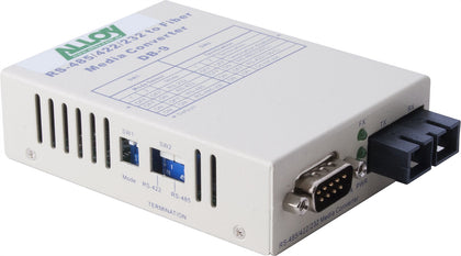 Alloy SCR460SC-1 RS-232/422/485 Serial DB-9 to Multimode Fibre Converter. Max. range 2Km