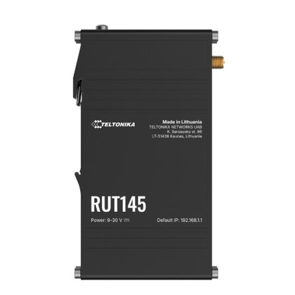 Teltonika RUT145 Industrial RS485 Router, Wi-Fi & Ethernet Connectivity, Industrial Data Collection-Ready with RMS Support, PSU Excluded