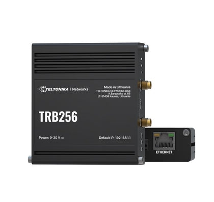 Teltonika TRB256 Industrial IoT Gateway, 4G/LTE(Cat 4), Dual SIM, 450 MHz BAND, Auto-Failover, Backup WAN, Supports DNP3, PSU excluded