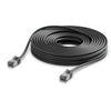 Ubiquiti UniFi Premium Patch Cable Outdoor, 15M,Black,Ultra-Thin, Rugged, Shielded Patch, Optimized, Perform Harshest Environments ,10 GbE networking.