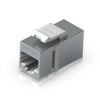 Ubiquiti Pass-through Cat6A Keystone Coupler, 12-Pack, For Connecting Pre-terminated Ethernet Cables Seamlessly