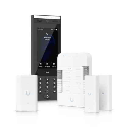 Ubiquiti G3 Gate Starter Kit, Come With 1x Gate Hub, 1x G3 Intercom, 1x PoE++ adapter, 2x 2-wire PoE Extenders, Ove Twisted Pair Extender For Access