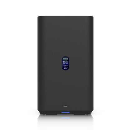 Ubiquiti UNAS 2, Black, UniFi Network Attached Storage (2)3.5' HDD Bays, 2.5 GbE Networking, USB-C Connectivity, PoE++ Adapter, All In Compact Foot.