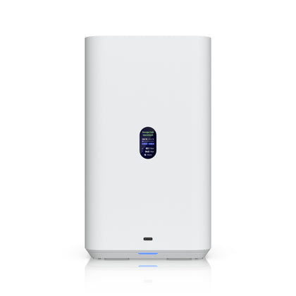 Ubiquiti UNAS 2, White, UniFi Network Attached Storage (2) 3.5' HDD Bays, 2.5 GbE Networking, USB-C Connectivity, Included PoE++ Adapter, Compact Foot