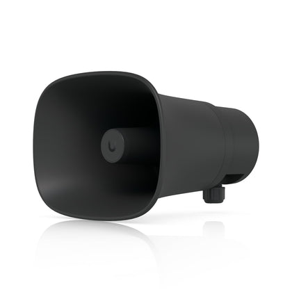 Ubiquiti AI Horn Speaker, Black,All-weather PoE 120 dB Horn Speaker With Advanced AI Alert Functionality&Versatile Wall, Corner,Pole Mounting Options