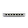 Ubiquiti Ultra 60W, Compact 8-port Layer 2 GbE PoE Switch, Versatile Mounting, 7 GbE PoE+ Output ports, 1 GbE Port, Includes PSU, 2Yr Warr