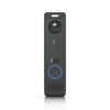 Ubiquiti G6 Entry, All-Weather, PoE+ Doorbell, Enhanced AI Detections, Two-Way Audio, Secondary Package Camera, Integrated Access Reader Capabilities.