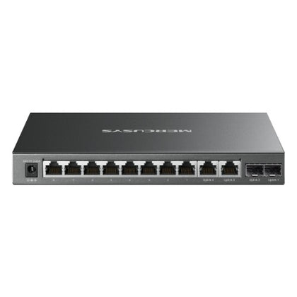 Mercusys MS112GMP 12-Port Gigabit Desktop Switch with 8-Port PoE+