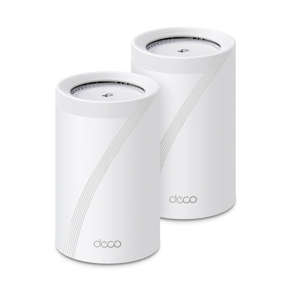 TP-Link Deco BE68 BEBE 14000 Tri-Band Whole Home Mesh Wi-Fi 7 System(2-pack) BE14000, Wi-Fi 7, Tri-Band 6/5/2.4GHz, AI Mesh, 8 antennas, 10G+2.5G LAN