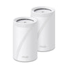 TP-Link Deco BE68 BEBE 14000 Tri-Band Whole Home Mesh Wi-Fi 7 System(2-pack) BE14000, Wi-Fi 7, Tri-Band 6/5/2.4GHz, AI Mesh, 8 antennas, 10G+2.5G LAN