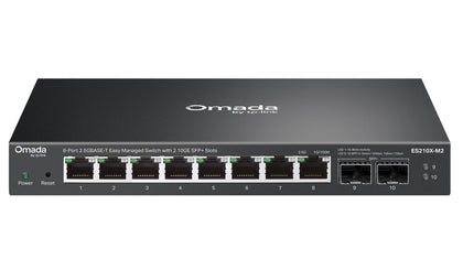 TP-Link ES210X-M2 Omada 8-Port 2.5G Easy Managed Switch with 2 10GE SFP+ Slots