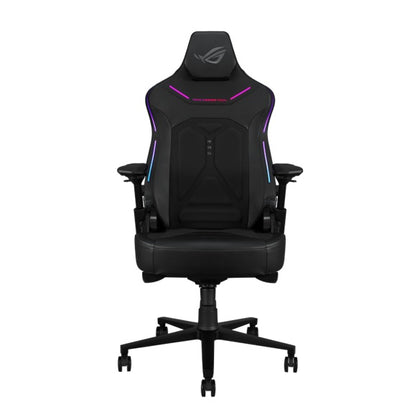 ASUS SL302 ROG Courser Gaming Chair - Black, Aura RGB, Dynamic Recline, 4D Armrests, Adjustable Lumbar Support, 90°–155° Recline, Magnetic Headrest