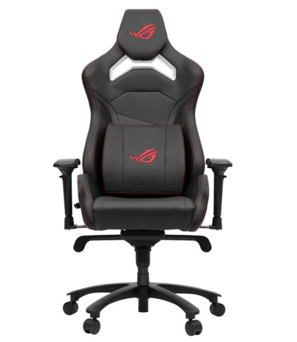 ASUS ROG Chariot X Core Gaming Chair - Black, 4D Armrests, 155° Recline, Class 4 Gas Lift, Aluminum Base, PU Leather, 136kg Load