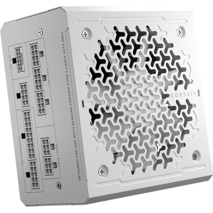 Corsair RMe Series™ RM1000e - Fully Modular Low-Noise ATX Power Supply - White (AU), Cybenetics Gold, ATX12V 3.1, 2x PATA, 2x EPS, 6x SATA, 3x PCIe