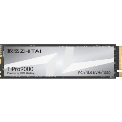 Zhitai TiPro9000 SSD 1TB M.2 2280 YMTC Xtacking 4.0  TLC Chip PCle Gen 5 X 4.0 14,900MB/s 13,500MB/s R/W 600 TBW 5Y warranty