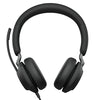 Jabra Evolve2 40 SE Wired-CA MS Stereo Headset, 360 BusyLight, Noise Isolationg Ear Cushions, 2Yr Warranty, Plug-and-play, 3-Microphone