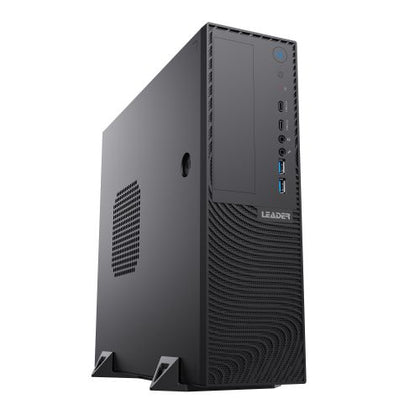 Leader Slim Corporate Desktop SS46-U5, Ultra 5 225,16GB DDR5 RAM, 1TB M.2 NVMe SSD, 500W GOLD PSU, Win 11 Pro, 3 Years '4  Hour' Onsite Warranty