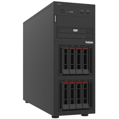 LENOVO ThinkSystem ST250 V3, 1x Intel Xeon E-2456 6C 3.2GHz 80W, SFF, 16GB DDR5, SW RD, 1x 800W, XClarity Controller2