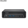 Shuttle Finish Goods-B,NE10N,NPI,SKU1 barebom,INTEL N100 fanless,FTPM,ADP 19V/65W,PWD US 3PIN,W/VESA mount Palm-sized Performance | Versatile 0.6-lite