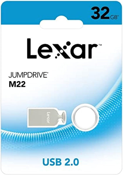 Lexar M22 32GB JumpDrive® USB Flash Drive provides stylish, high-capacity portable storage, allowing you to easily transfer, store, and share files on