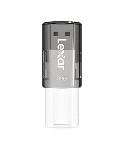 Lexar S60 32GB JumpDrive® USB 2.0 Flash Driveprovides stylish, high-capacity portable storage, allowing you to easily transfer, store, and share files