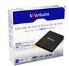 Verbatim External Slim Blue-ray Writer Ultra HD 4K Type-C Connection, USB 3.1 Gen1. Includes Nero Burning Software. Ultra Portable. New 2025
