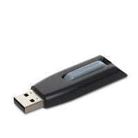 (LS) Verbatim 256GB USB3.0 Grey Store'n'Go V3; Rectractable