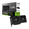 ASUS nVidia GeForce Dual RTX5070 OC 12G-EVO, GDDR7, 6144 CUDA, PCIe 5.0, 28Gbps, 192-bit, 2572MHz OC, 2.5-Slot, SFF Ready, 8K