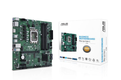 Shop Asus business mobo PRO Q670M-C-CSM LGA 1700 Micro-ATX Motherboard at Goodmayes Online..!