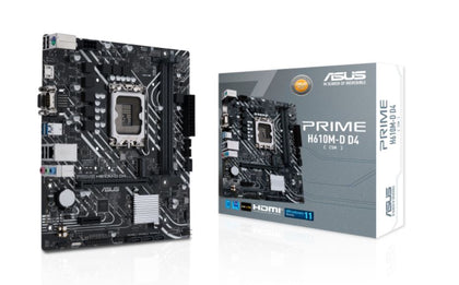 Check ASUS PRIME H610M-D D4-CSM Intel mic-ATX motherboard at Goodmayes.
