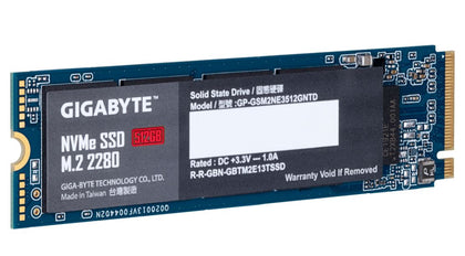 Order NVMe M.2 2280 512GB Gigabyte SSD
