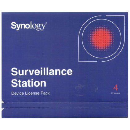 Synology Surveillance Device License Pack For Synology NAS - 4 Additional Licenses freeshipping - Goodmayes Online