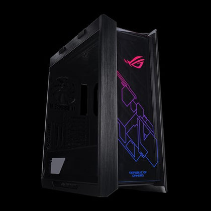 ASUS GX601 ROG Strix Helios Case ATX/EATX Black Mid-Tower Gaming Case With Handle, RGB, 3 Tempered Glass Panels, 4 Preinstalled Fans 3x140mm 1x140mm ASUS