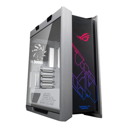 ASUS GX601 ROG Strix Helios Case ATX/EATX White Mid-Tower Gaming Case With Handle, RGB, 3 Tempered Glass Panels, 4 Preinstalled Fans 3x140mm 1x140mm ASUS