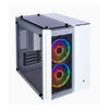 Corsair Crystal Series 280X RGB Tempered Glass Micro-ATX, Dual Chamber, Thermal, Compact Case, White (LS) Corsair