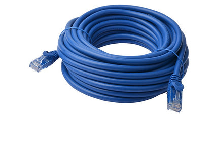 8Ware Cat6a UTP Ethernet Cable 40m Snagless Blue 8ware