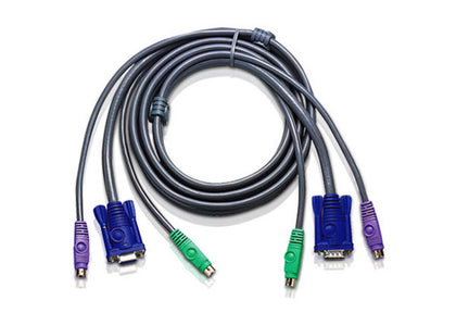 Aten KVM Cable 1.2m with VGA & PS/2 to VGA & PS/2 (LS) Aten