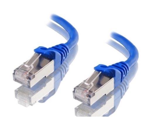 Astrotek CAT6A Shielded Ethernet Cable 1.5m Blue Color 10GbE RJ45 Network LAN Patch Lead S/FTP LSZH Cord 26AWG