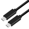 Astrotek USB C cable, Male to Male, 3.1v, Gen. 2, support 10G, Nickle plating, with Nylon sleeve Astrotek