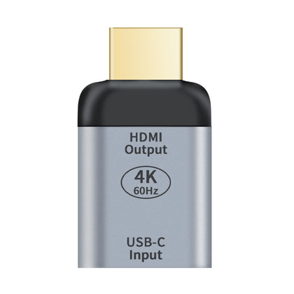 Astrotek USB-C to HDMI Female to Male Adapter support 4K@60Hz Aluminum shell Gold plating for Windows Android Mac OS Astrotek