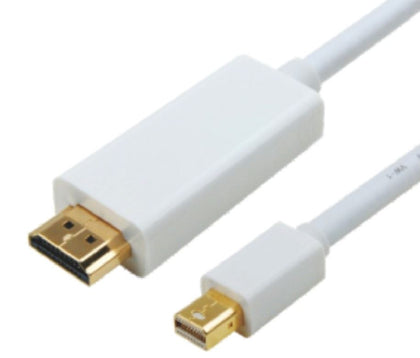 Astrotek Mini DisplayPort DP to HDMI Cable 1m - 20 pins Male to 19 pins Male Gold plated RoHS Astrotek