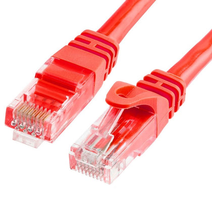 Astrotek CAT6 Cable 1m - Red Color Premium RJ45 Ethernet Network LAN UTP Patch Cord 26AWG CU Jacket Astrotek