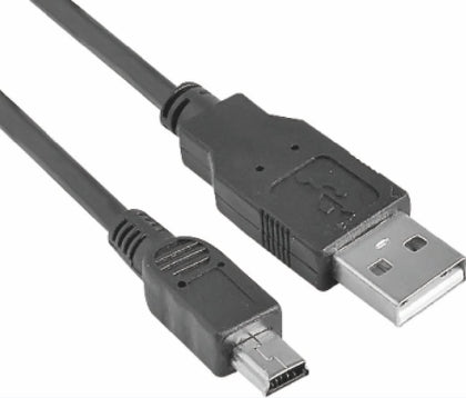 Astrotek USB 2.0 Cable 30cm - Type A Male to Mini B 5 pins Male Black Colour RoHS Astrotek