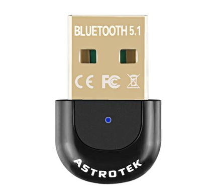 Astrotek USB 2.0 bluetooth LED CSR 5.1 Support 10-20meters Distance Dongle Adapter for Laptop Computer Desktop Astrotek