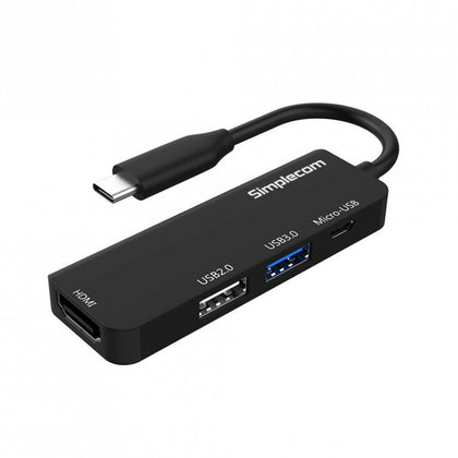 Simplecom DA305 USB 3.1 Type C to HDMI 4 in 1 Combo Hub (HDMI + USB3.0 + USB2.0 + Micro USB) (LS) ----> CH540 Simplecom