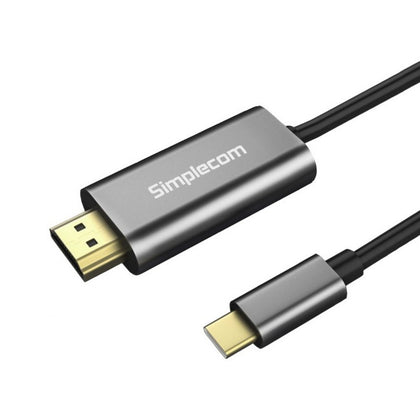 Simplecom DA321 USB-C Type C to HDMI Cable 1.8M (6ft) 4K@30Hz Simplecom