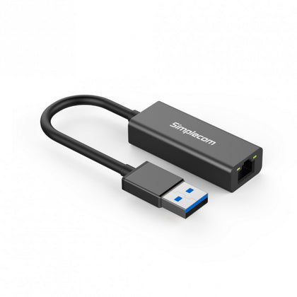 Simplecom NU303 USB 3.0 to Gigabit Ethernet RJ45 Network Adapter Aluminium Simplecom