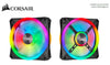 Corsair QL120 RGB, ICUE, 120mm RGB LED PWM Fan 26dBA, 41.8 CFM, Single Pack Corsair